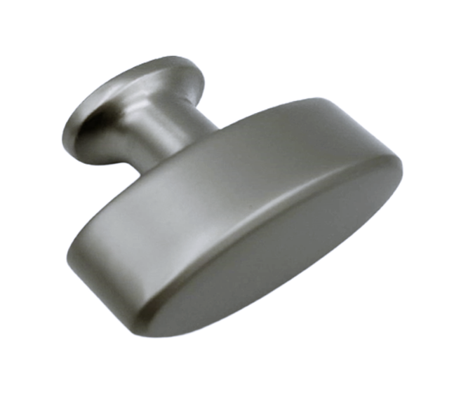 Buton pentru mobila Nadir, finisaj gri metal, 37x28 mm [2]