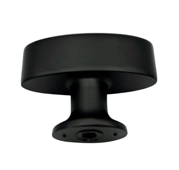 Buton pentru mobila Nadir, finisaj negru mat, 37x28 mm [3]