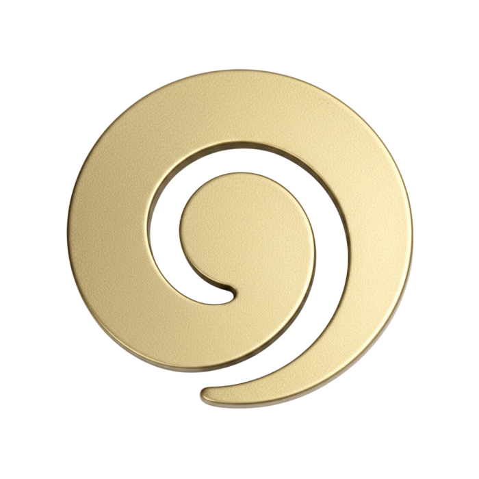 Buton pentru mobila Nemesio, finisaj auriu, D:40 mm [2]