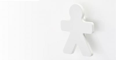 Buton pentru mobila Ninot, finisaj alb mat [2]