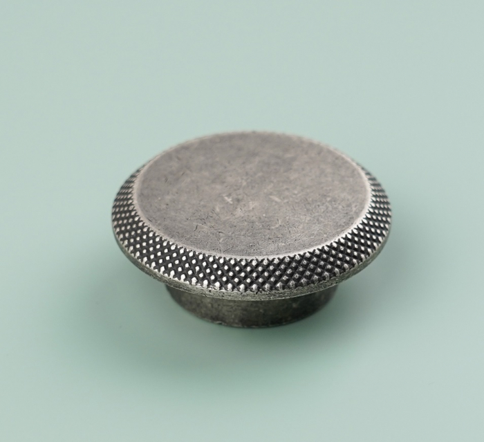 Buton pentru mobila Nola, finisaj argint antichizat CB, Ø:60 mm [5]