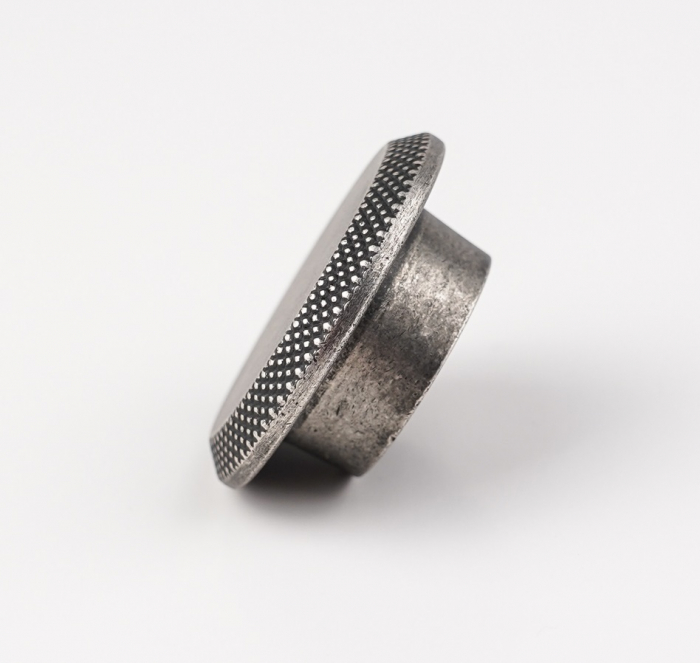 Buton pentru mobila Nola, finisaj argint antichizat CB, Ø:60 mm [3]