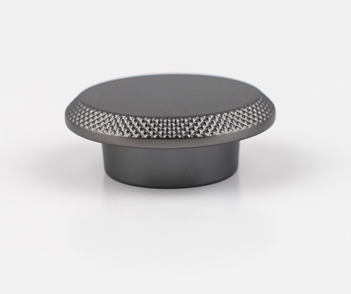 Buton pentru mobila Nola, finisaj negru gun metal CB, Ø:60 mm [4]