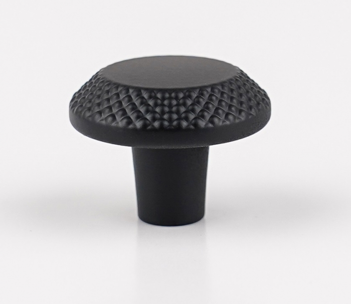 Buton pentru mobila Nola, finisaj negru mat CB, Ø:30 mm [4]