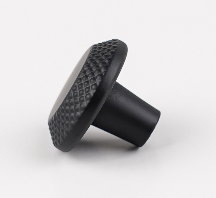 Buton pentru mobila Nola, finisaj negru mat CB, Ø:30 mm [3]