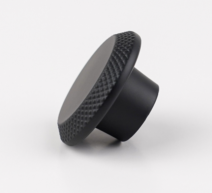 Buton pentru mobila Nola, finisaj negru mat CB, Ø:45 mm [3]