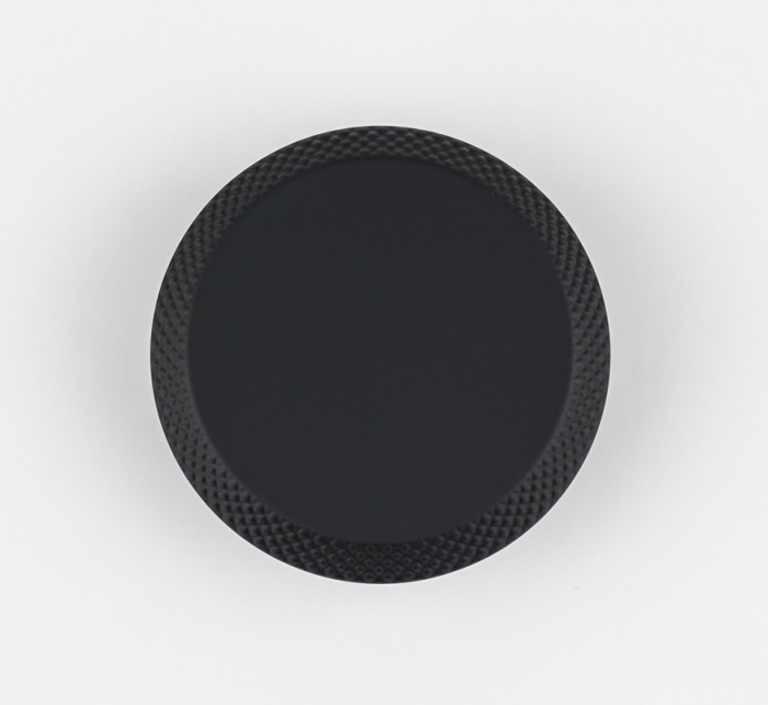 Buton pentru mobila Nola, finisaj negru mat CB, Ø:60 mm [2]