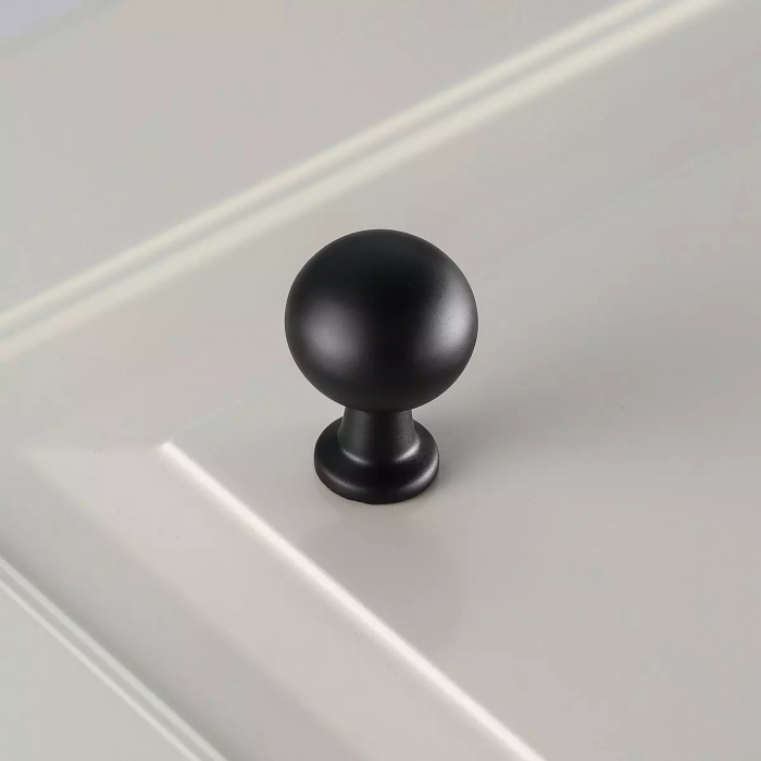 Buton pentru mobila Nord, finisaj negru mat GT, 20x33 mm [5]