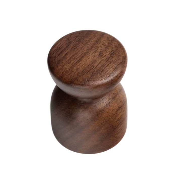 Buton pentru mobila Piece, finisaj nuc, 25.4x35 mm [2]