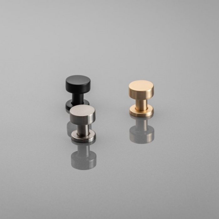 Buton pentru mobila Ring, finisaj negru mat GT, D:25.8 mm [4]