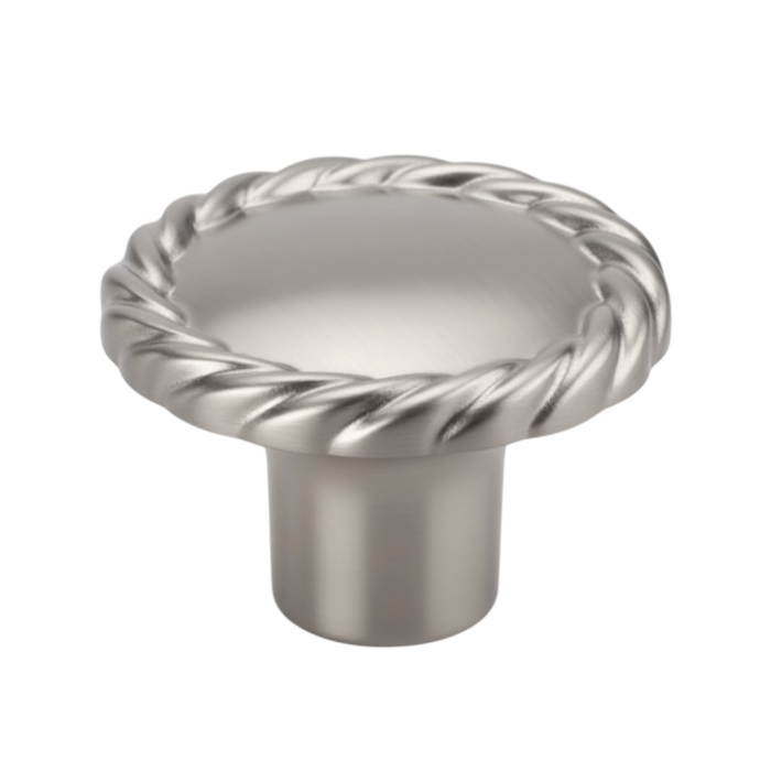 Buton pentru mobila Rope, finisaj nichel satin, D:30 mm [1]
