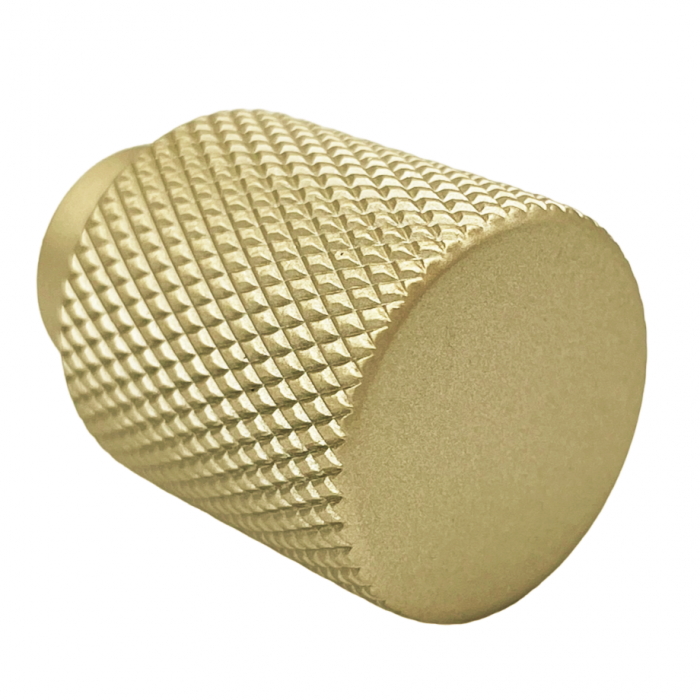 Buton pentru mobila Santino, finisaj alama satin CB, Ø:22 mm [3]