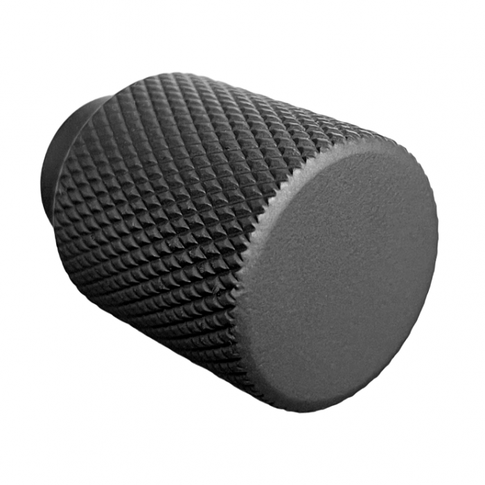 Buton pentru mobila Santino, finisaj negru mat CB, Ø:22 mm [3]