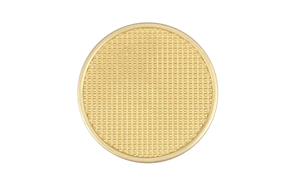 Buton pentru mobila Selin, finisaj alama satin CB, 16 mm [2]