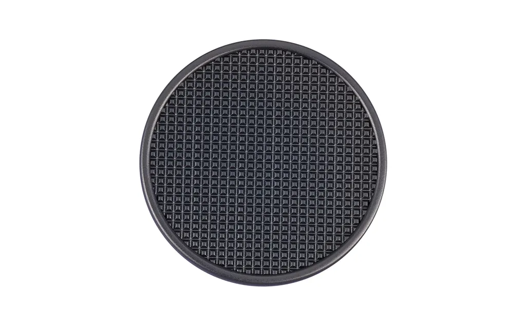 Buton pentru mobila Selin, finisaj negru gun metal CB, 16 mm [2]