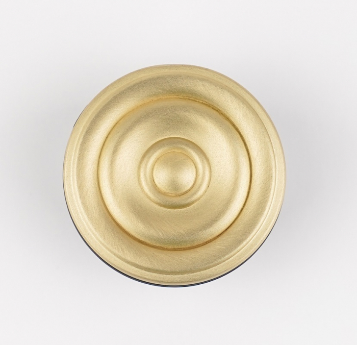 Buton pentru mobila Snail, finisaj alama satin CB, Ø:50 mm [2]