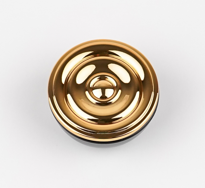 Buton pentru mobila Snail, finisaj aur lacuit CB, Ø:50 mm [2]