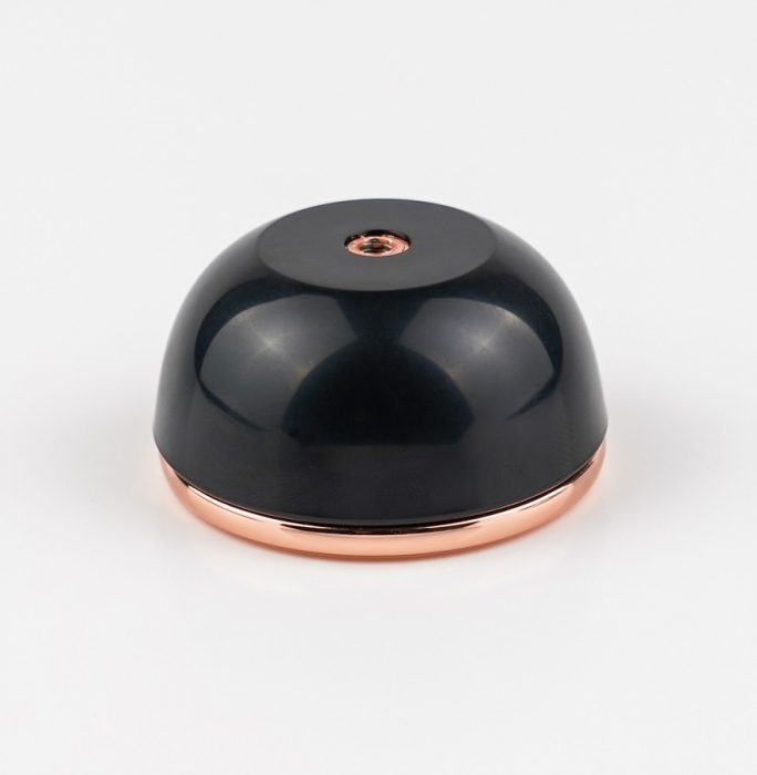 Buton pentru mobila Snail, finisaj cupru lucios CB, Ø:50 mm [4]