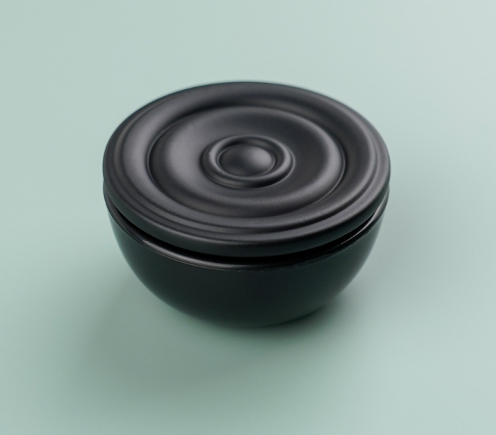 Buton pentru mobila Snail, finisaj negru mat CB, Ø:50 mm [5]