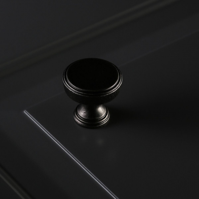 Buton pentru mobila Sonet, finisaj argint antichizat GT, D:25 mm [5]