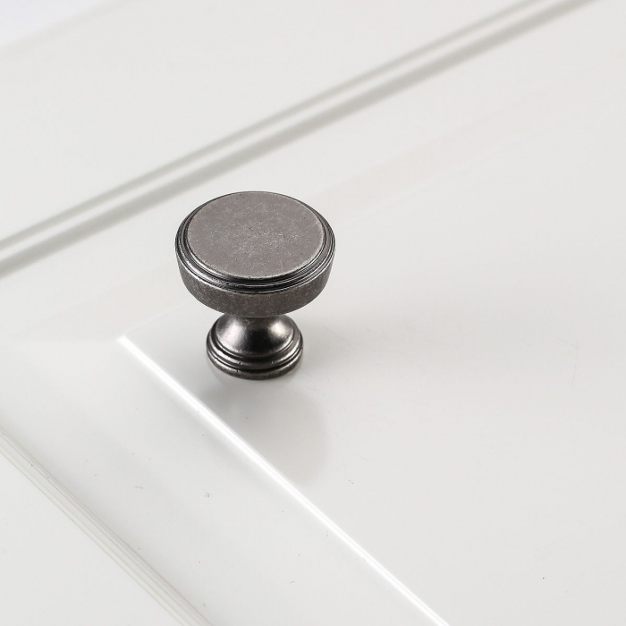 Buton pentru mobila Sonet, finisaj argint antichizat GT, D:25 mm [4]