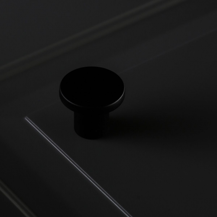 Buton pentru mobila Spot, finisaj negru mat GT, D:24 mm [3]
