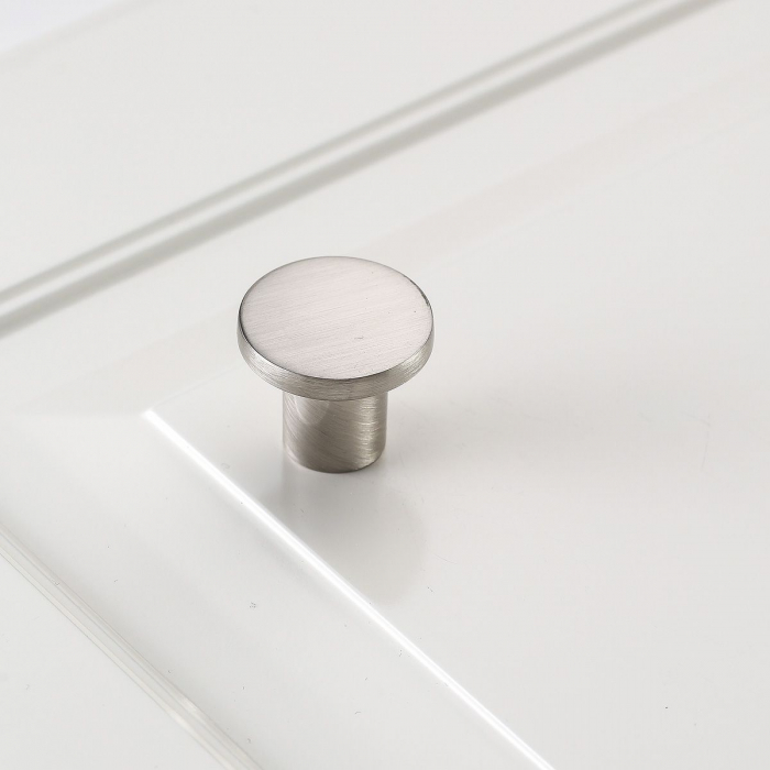 Buton pentru mobila Spot, finisaj otel periat GT, D:24 mm [2]