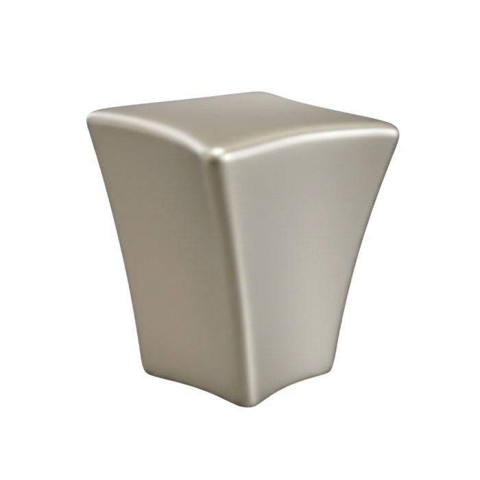 Buton pentru mobila Starr, finisaj nichel satin, L:15 mm [2]