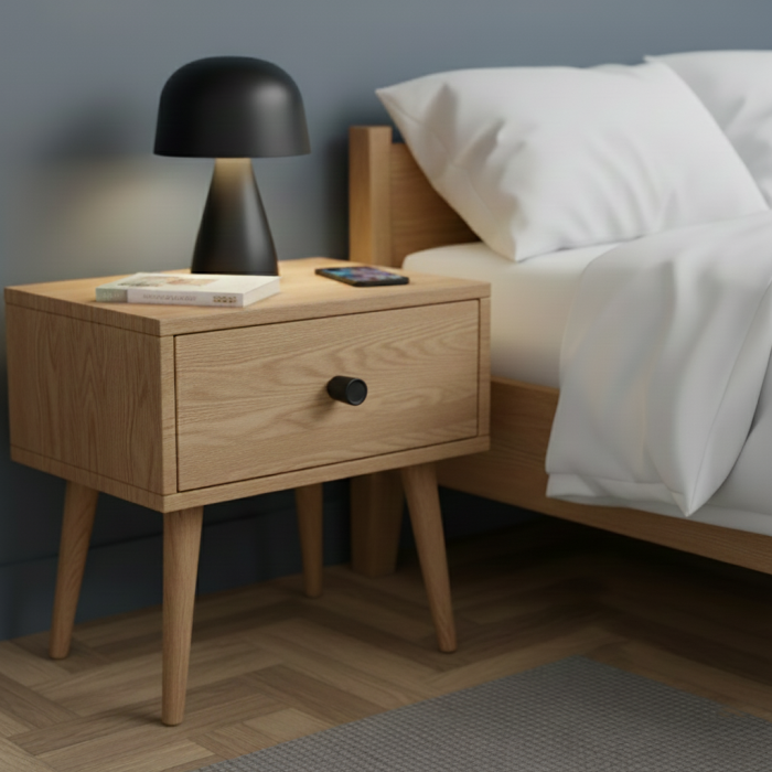 Buton pentru mobila Stria, finisaj negru cobalt, D:15 mm [3]