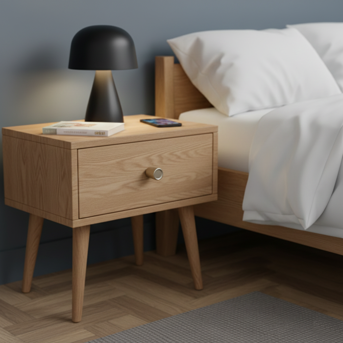 Buton pentru mobila Stria, finisaj nichel satin, D:15 mm [3]