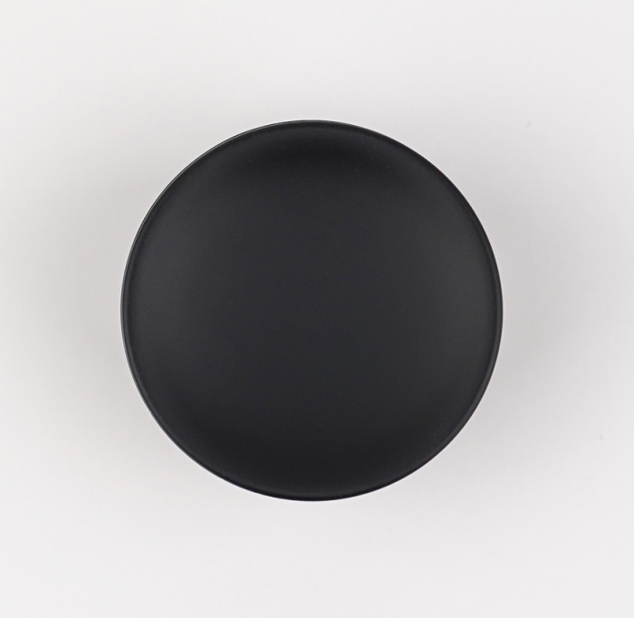 Buton pentru mobila Tamer, finisaj negru mat CB, Ø 50 mm [2]