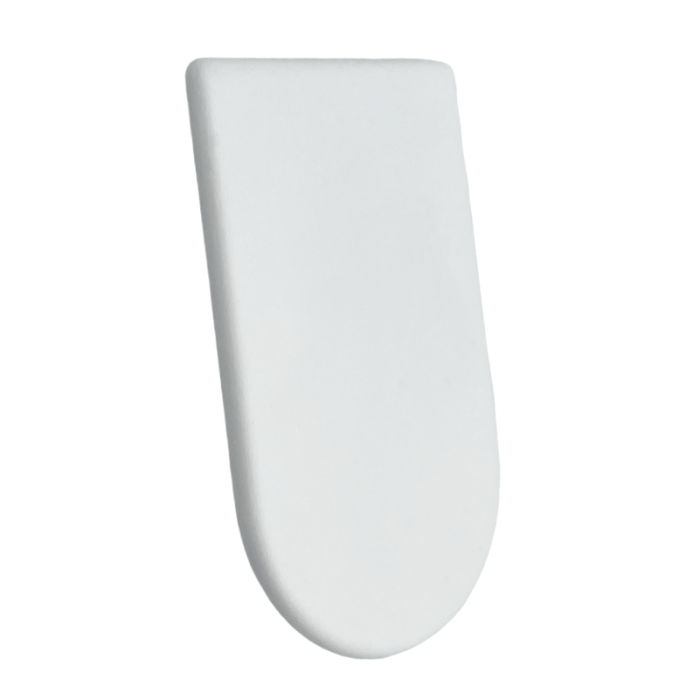 Buton pentru mobila Tana, finisaj alb, 30.8x48.75 mm [3]