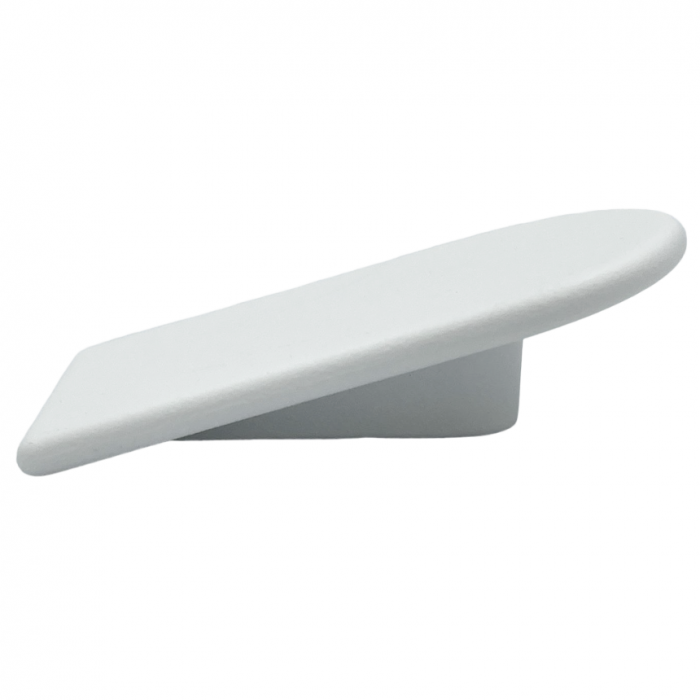 Buton pentru mobila Tana, finisaj alb, 30.8x48.75 mm [2]