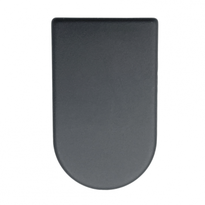 Buton pentru mobila Tana, finisaj negru cobalt, 30.8x48.75 mm [4]