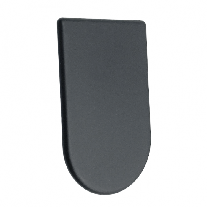 Buton pentru mobila Tana, finisaj negru cobalt, 30.8x48.75 mm [3]