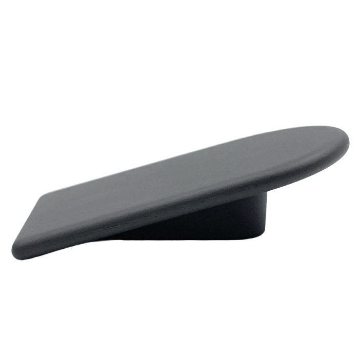 Buton pentru mobila Tana, finisaj negru cobalt, 30.8x48.75 mm [2]