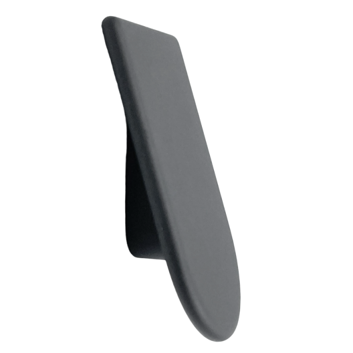 Buton pentru mobila Tana, finisaj negru cobalt, 30.8x48.75 mm [1]