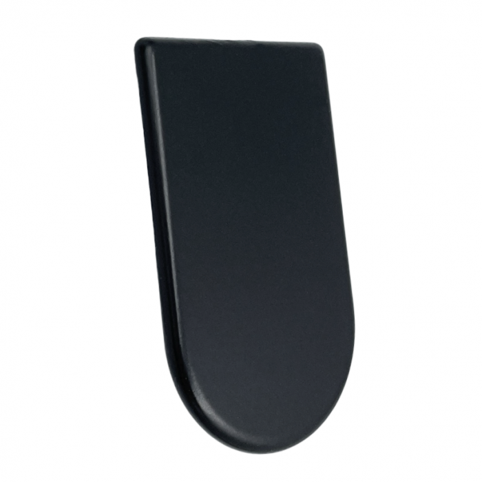Buton pentru mobila Tana, finisaj negru grafit, 30.8x48.75 mm [3]
