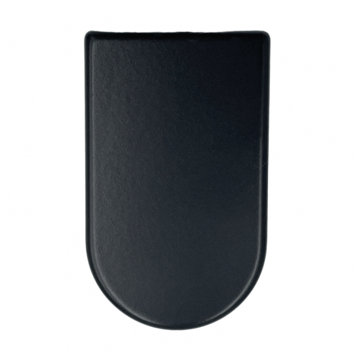 Buton pentru mobila Tana, finisaj negru grafit, 30.8x48.75 mm [4]