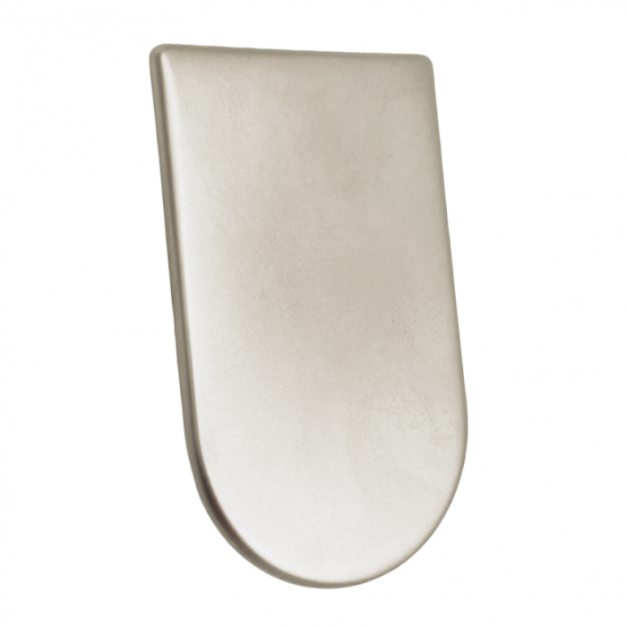 Buton pentru mobila Tana, finisaj nichel satin, 30.8x48.75 mm [3]
