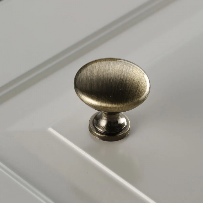 Buton pentru mobila Terni, finisaj alama antichizata periata GT, D:30 mm [3]