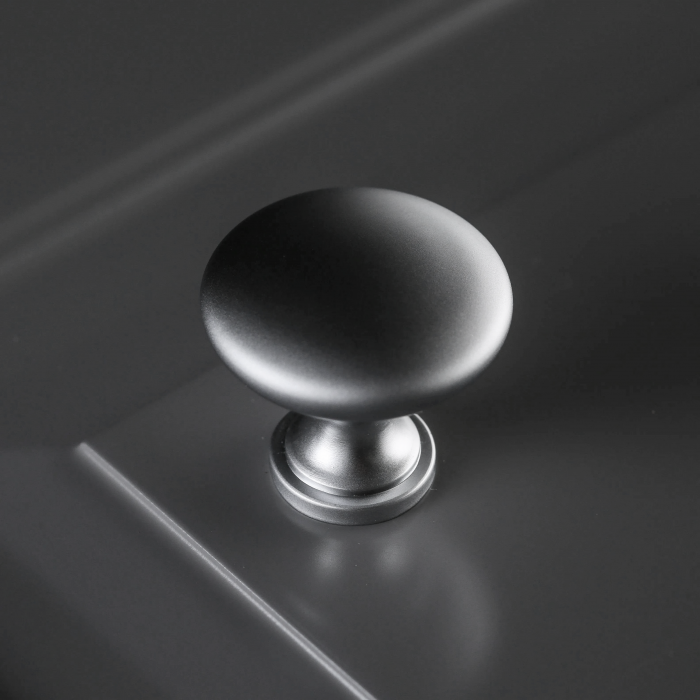 Buton pentru mobila Terni, finisaj aluminiu GT, D:30 mm [2]