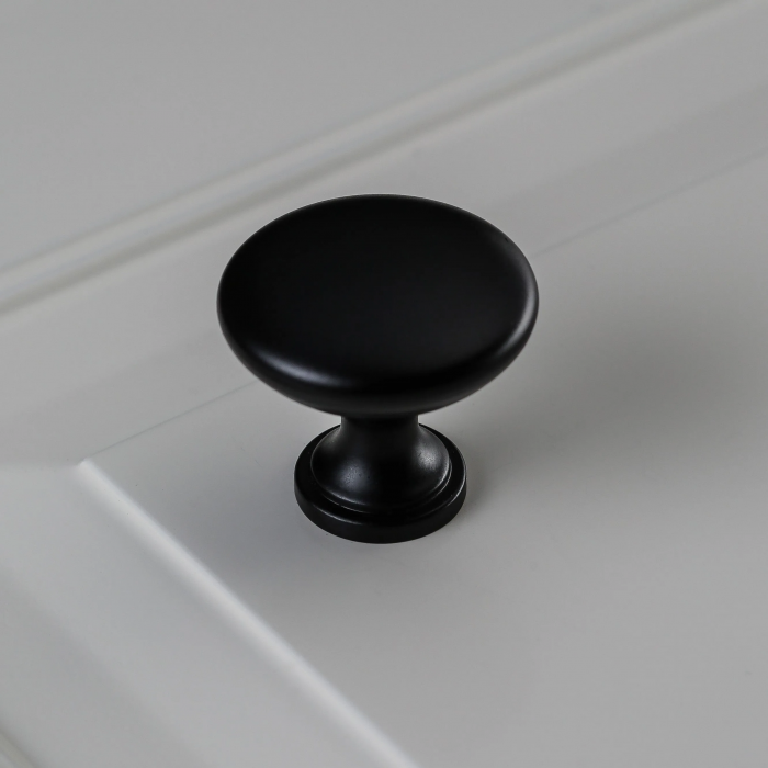 Buton pentru mobila Terni, finisaj negru mat GT, D:30 mm [4]