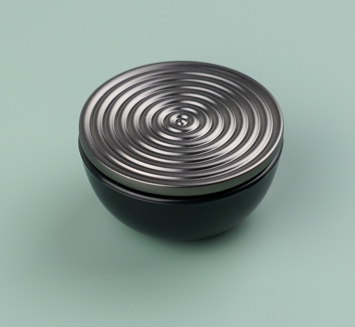Buton pentru mobila Tobias, finisaj negru gun metal CB, Ø 50 mm [5]