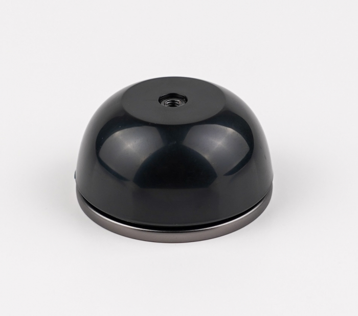 Buton pentru mobila Tobias, finisaj negru gun metal CB, Ø 50 mm [4]