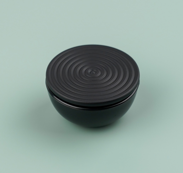 Buton pentru mobila Tobias, finisaj negru mat CB, Ø 50 mm [5]