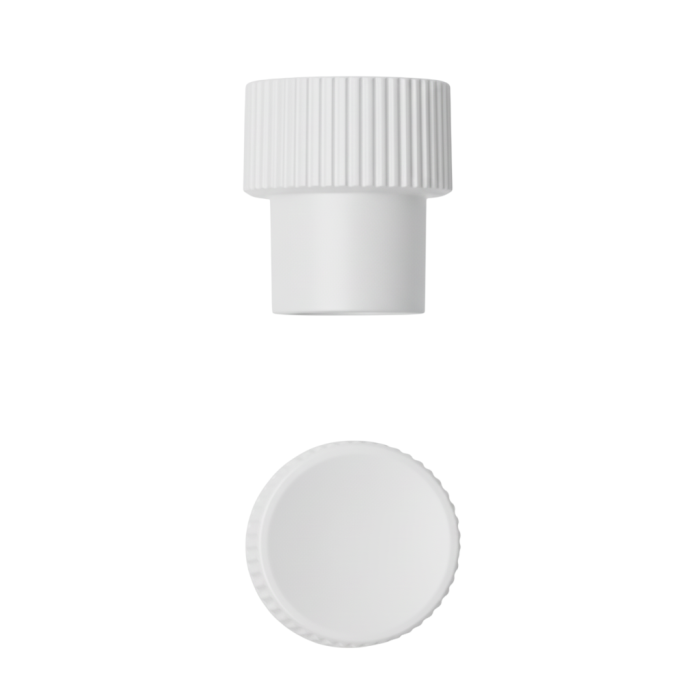 Buton pentru mobila Tuyo, finisaj alb, D:20 mm [3]