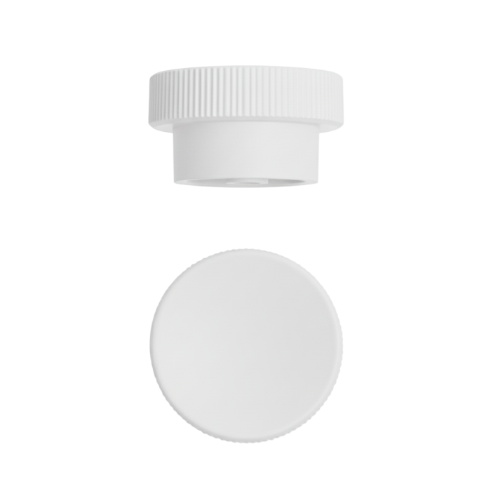 Buton pentru mobila Tuyo, finisaj alb, D:40 mm [3]