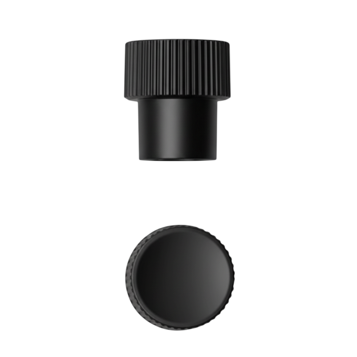 Buton pentru mobila Tuyo, finisaj negru cobalt, D:20 mm [3]