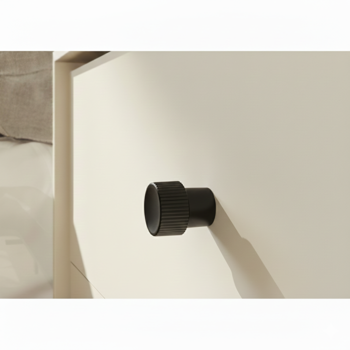 Buton pentru mobila Tuyo, finisaj negru cobalt, D:20 mm [4]